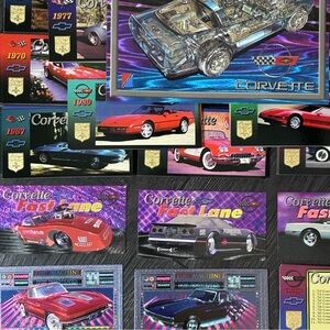 Vintage 1996 Corvette Heritage Collection Cards Set